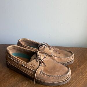 Sperry  Top Sider Classic Brown Leather Boat Shoes